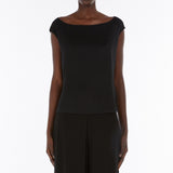 Silk jersey top