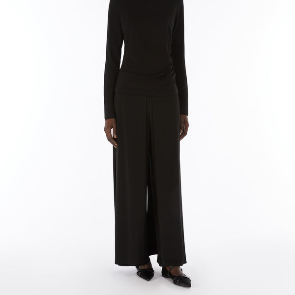 Draped jersey T-shirt