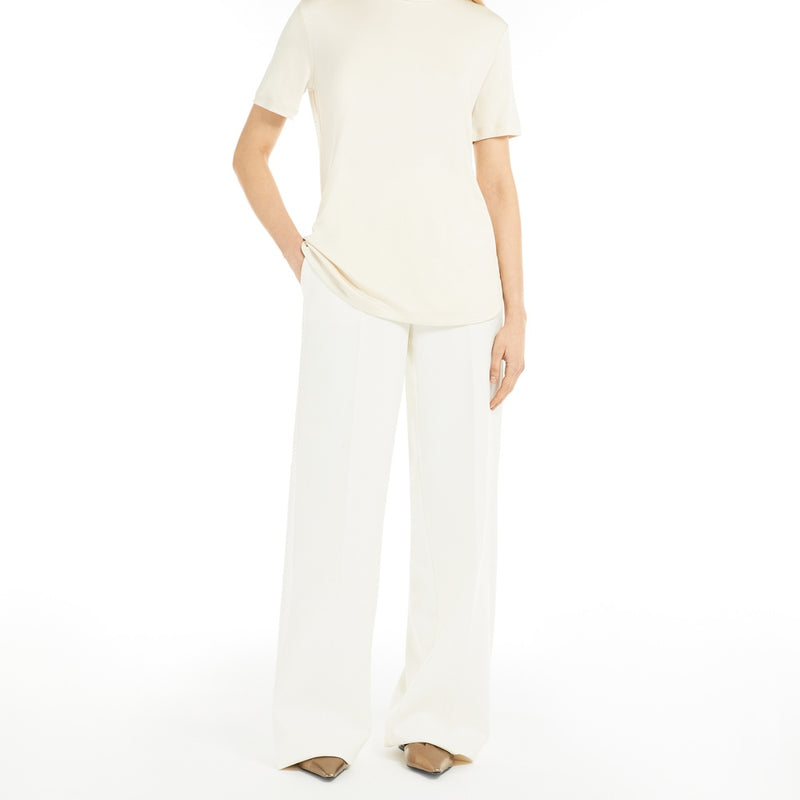 Silk interlock T-shirt