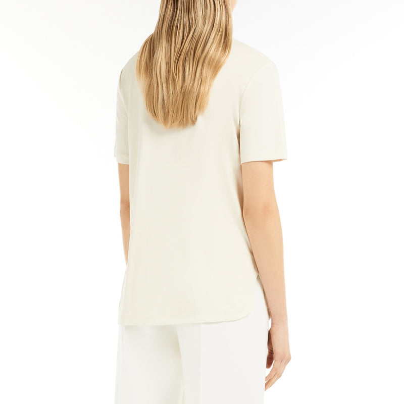 Silk interlock T-shirt