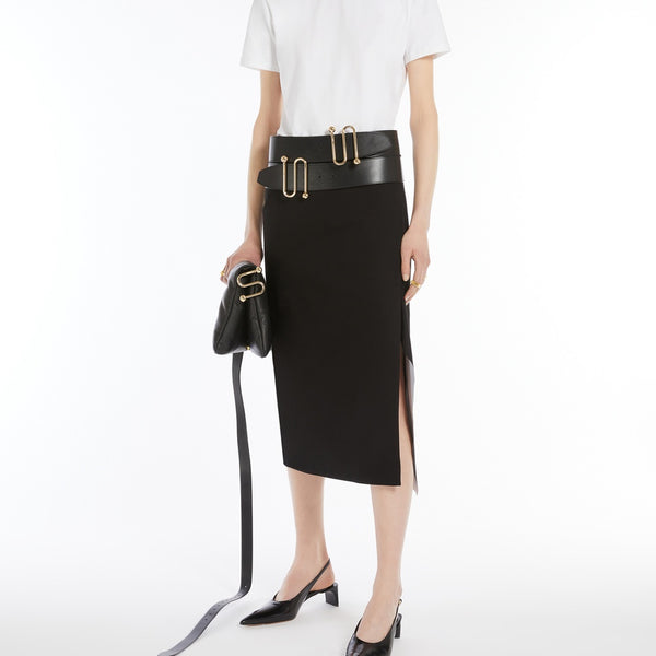 Stretch-cotton T-shirt