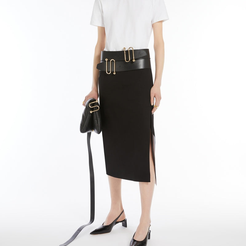 Stretch-cotton T-shirt