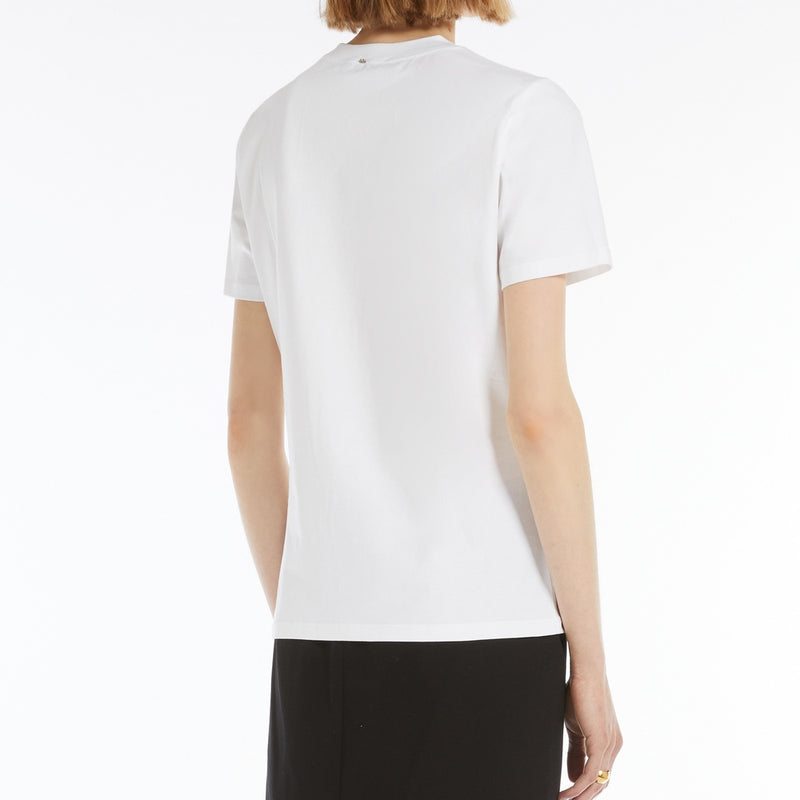 Stretch-cotton T-shirt
