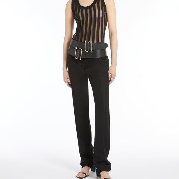 Semi-transparent bodysuit
