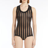 Semi-transparent bodysuit