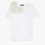 Embroidered jersey T-shirt