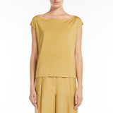 Silk jersey top