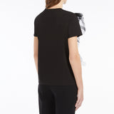 Embroidered jersey T-shirt