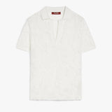 Lace polo shirt