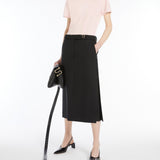 Stretch-cotton T-shirt