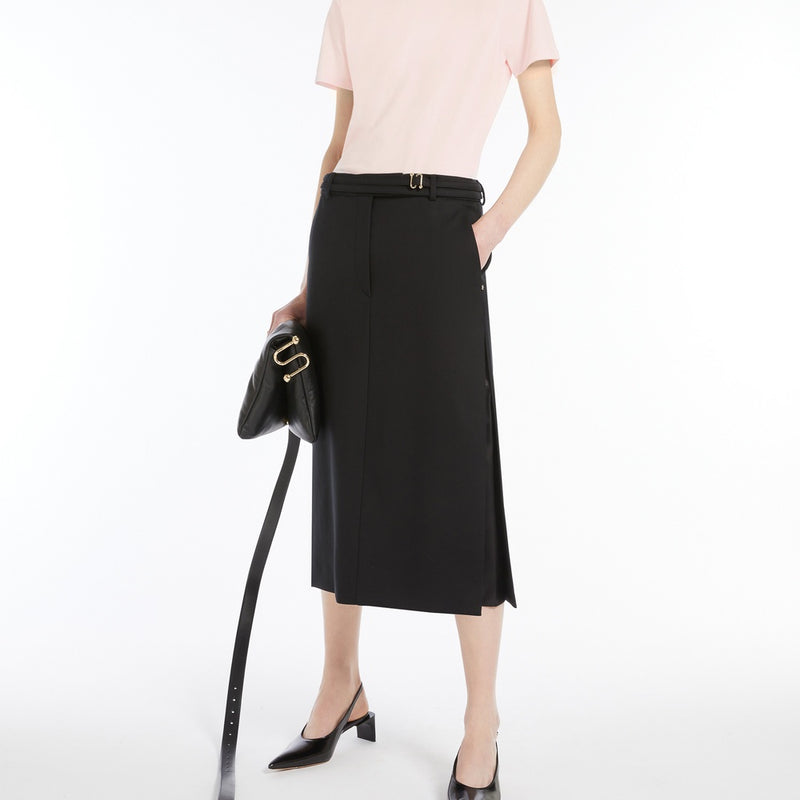 Stretch-cotton T-shirt