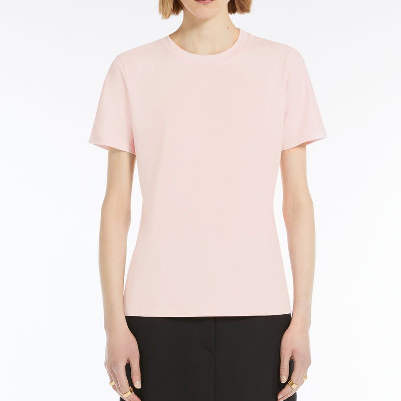 Stretch-cotton T-shirt