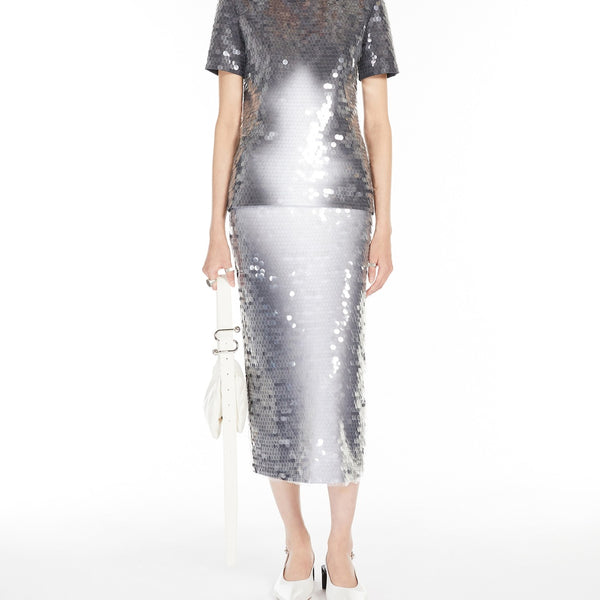Sequinned T-shirt