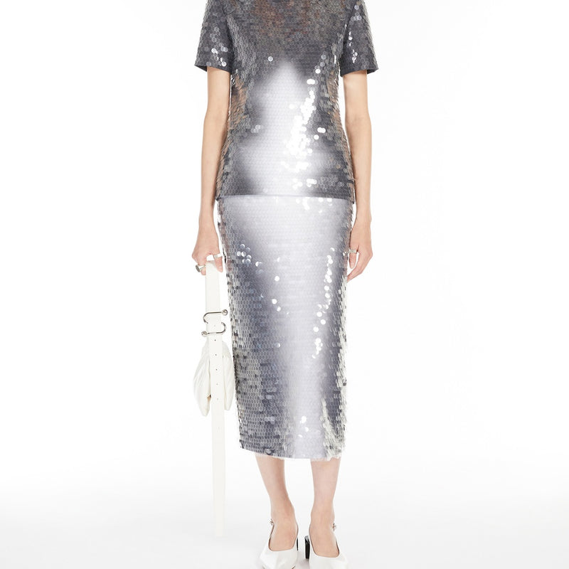 Sequinned T-shirt