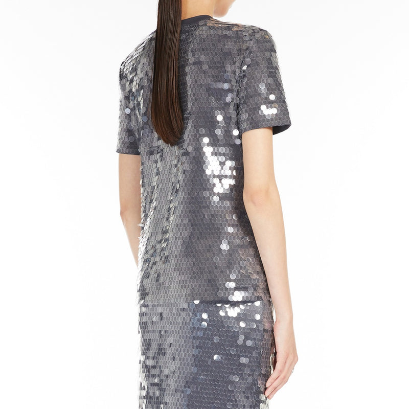 Sequinned T-shirt
