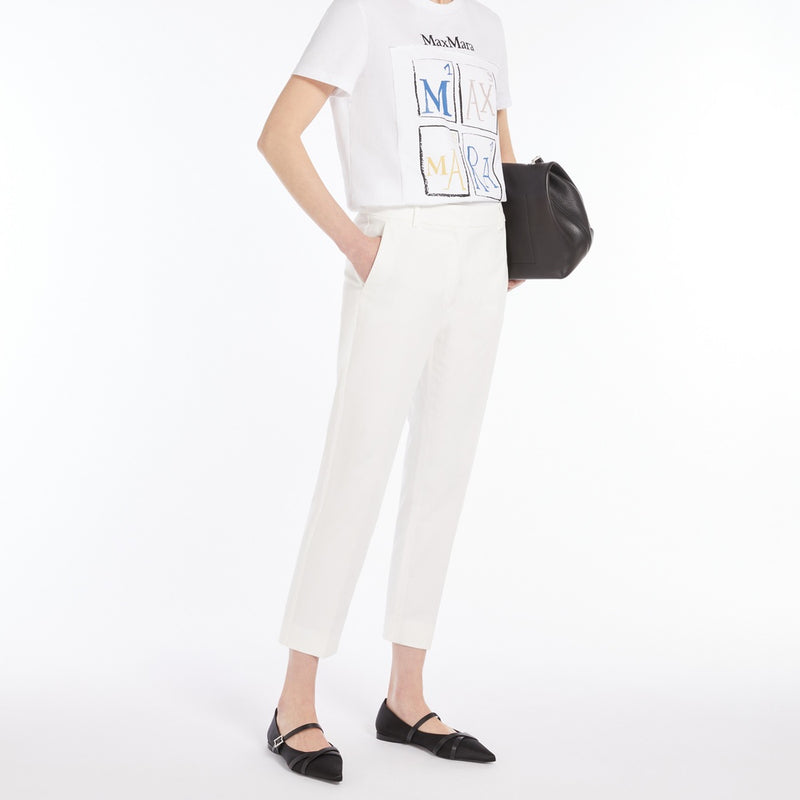 Printed cotton regular T-shirt