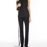 Fitted top with rhinestones - KLEPSYDRA CAPSULE