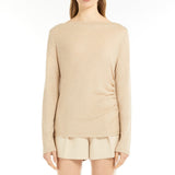 Slim-fit cashmere jersey T-shirt