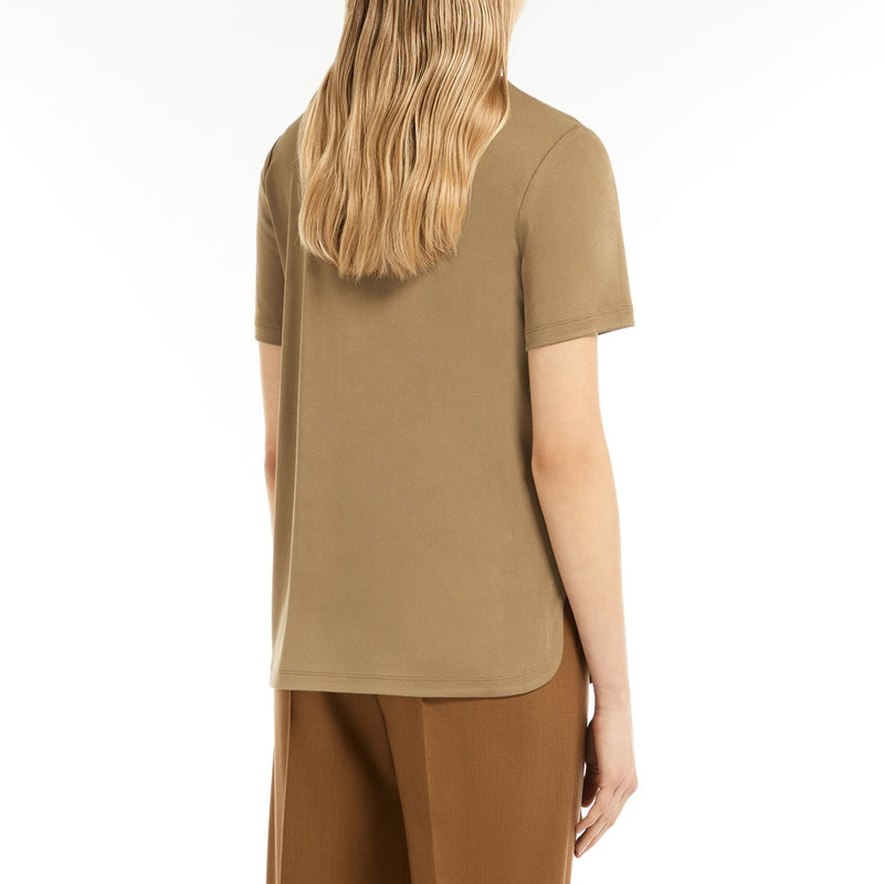 Silk interlock T-shirt