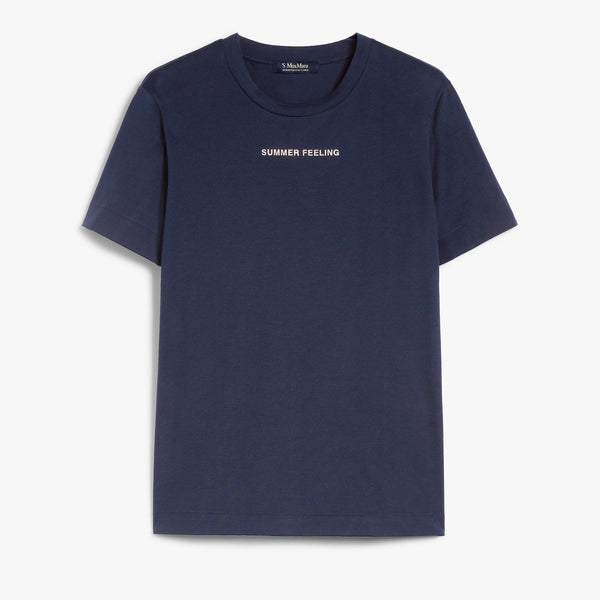 Short-sleeved jersey T-shirt