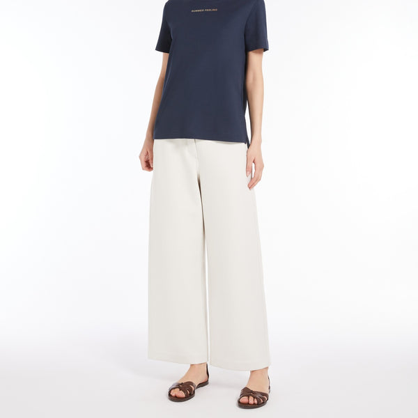 Short-sleeved jersey T-shirt