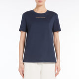 Short-sleeved jersey T-shirt