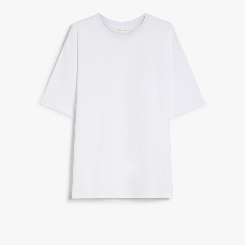 Cotton boxy T-shirt