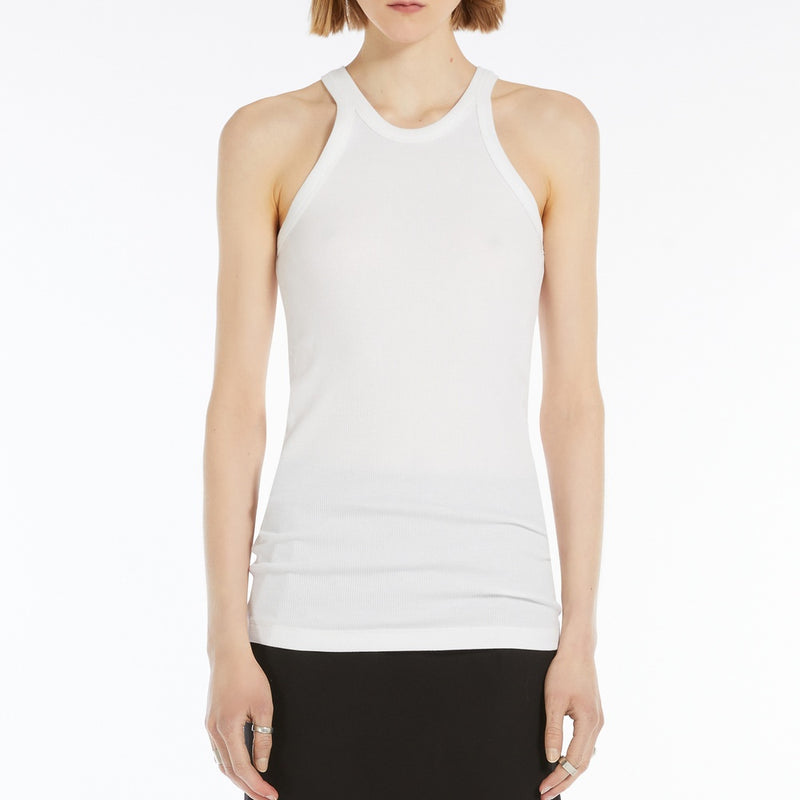 Silk blend tank top