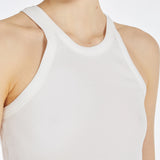 Silk blend tank top