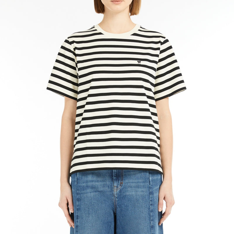 Jersey crew-neck T-shirt