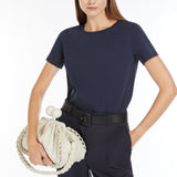 Stretch organic cotton T-shirt