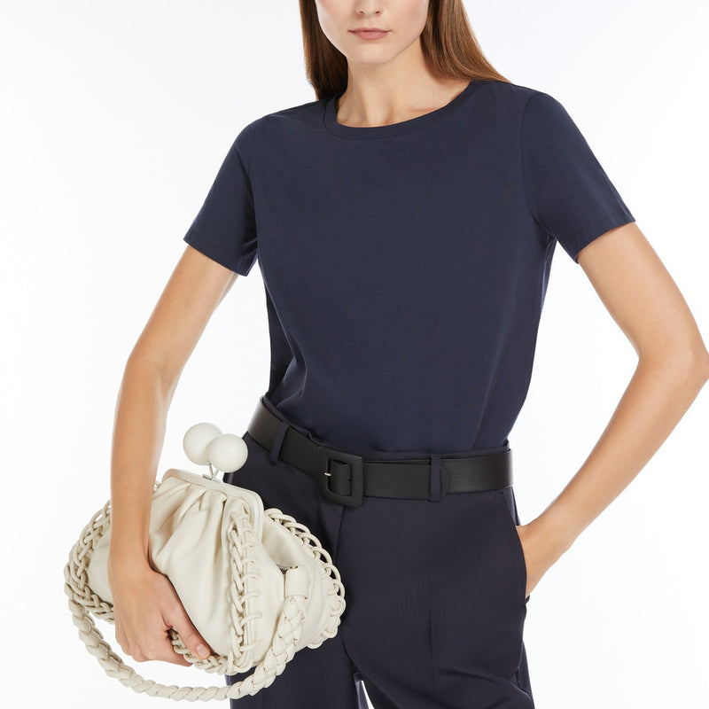 Stretch organic cotton T-shirt