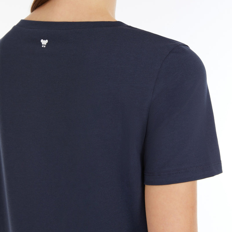 Stretch organic cotton T-shirt