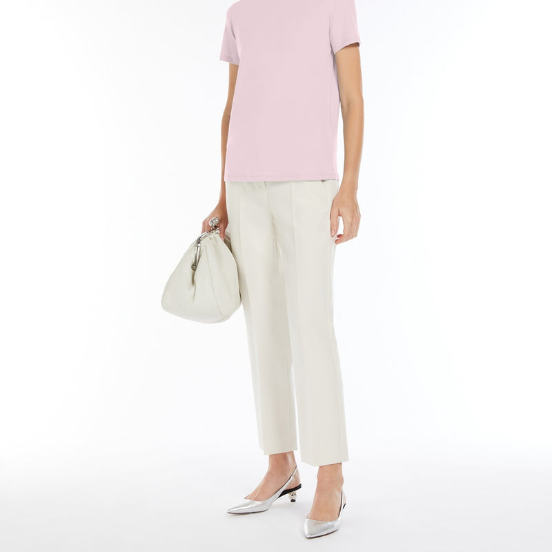 Stretch organic cotton T-shirt