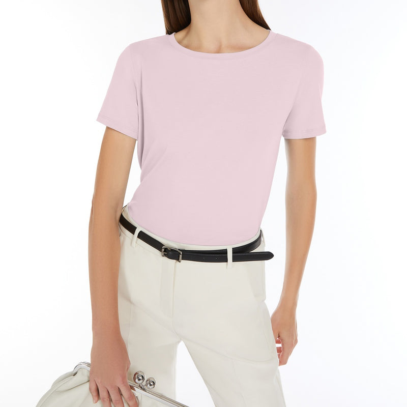 Stretch organic cotton T-shirt