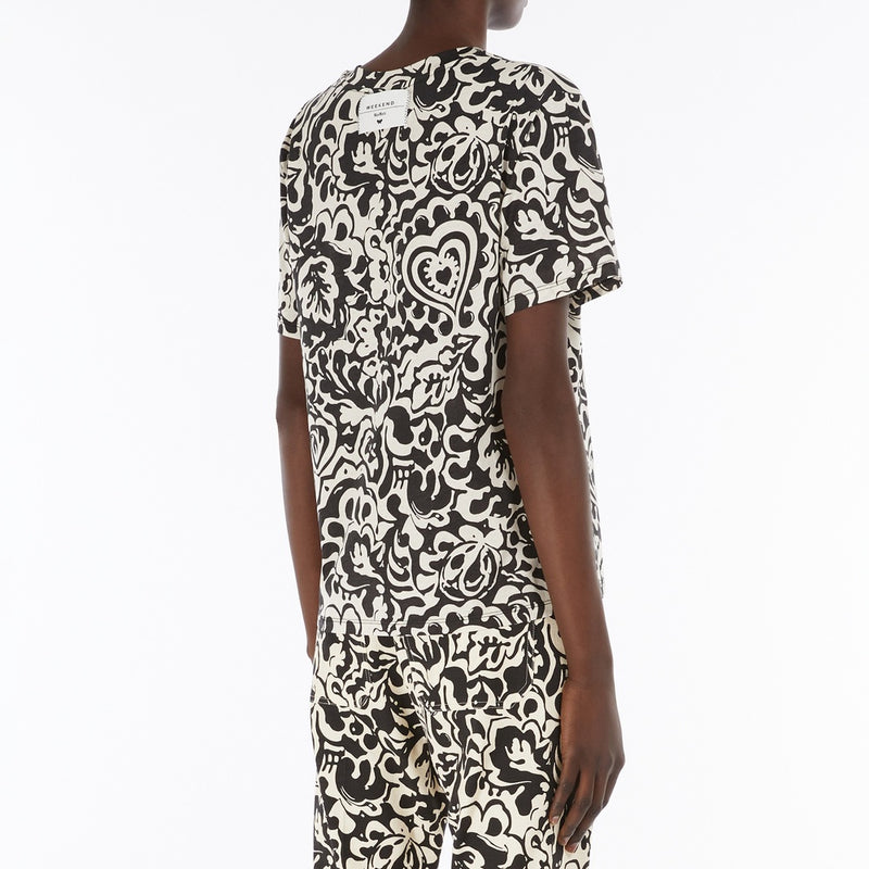 Printed jersey T-shirt