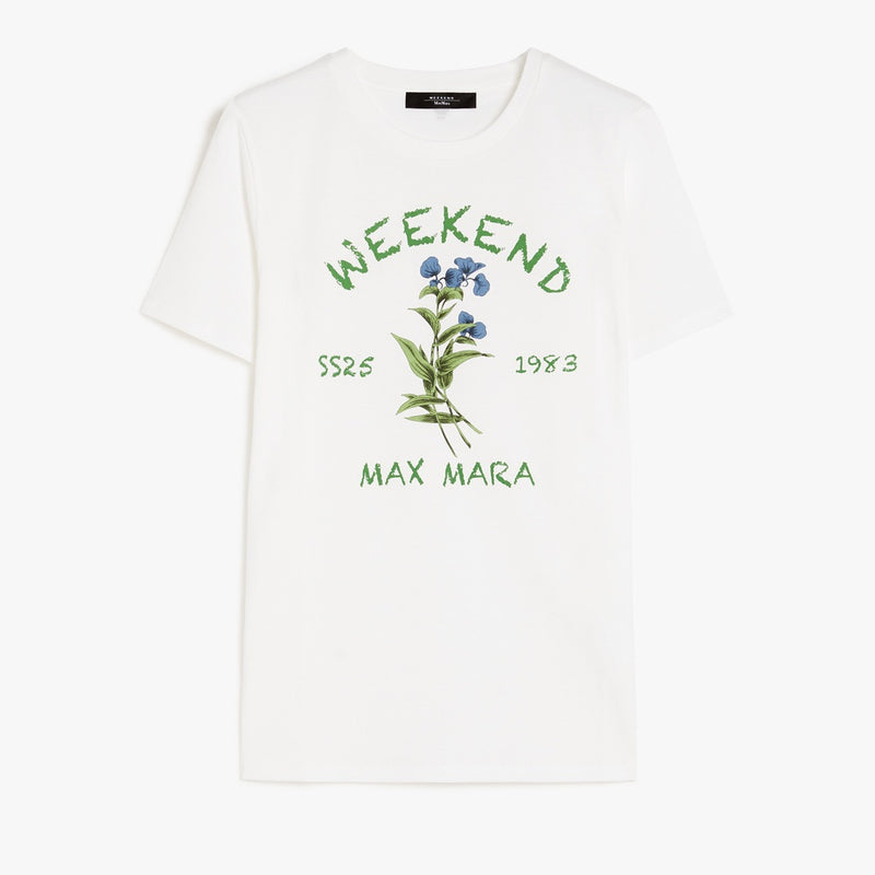 Printed cotton T-shirt