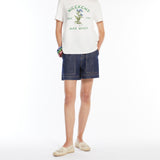 Printed cotton T-shirt