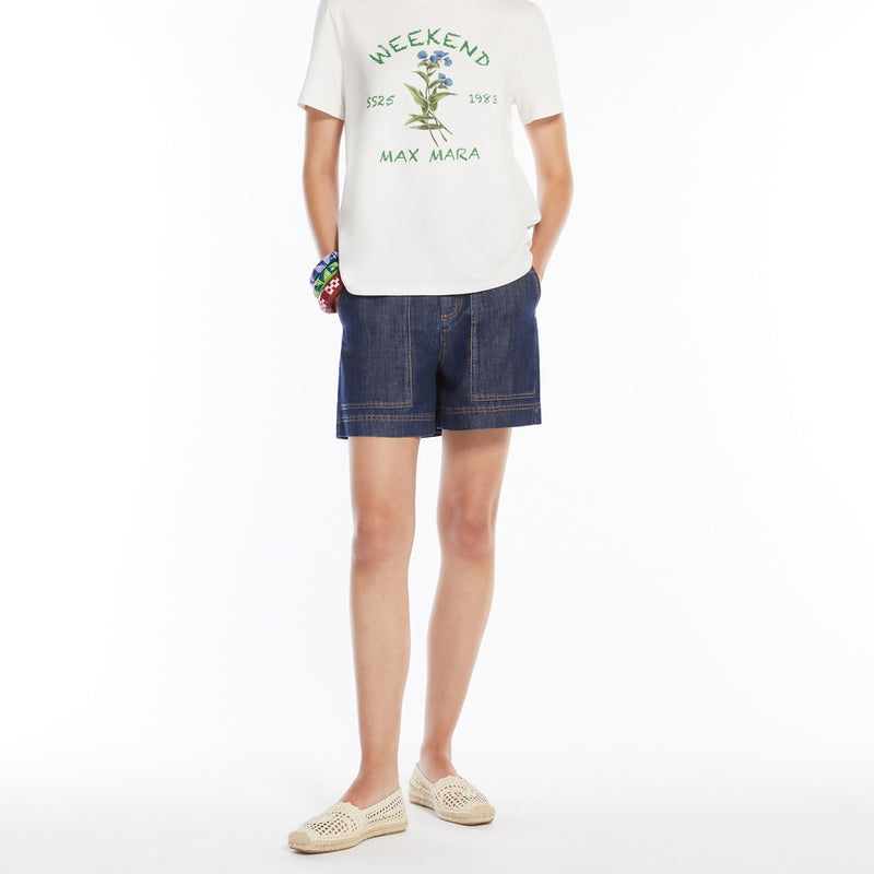 Printed cotton T-shirt