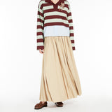 Jersey and poplin polo shirt