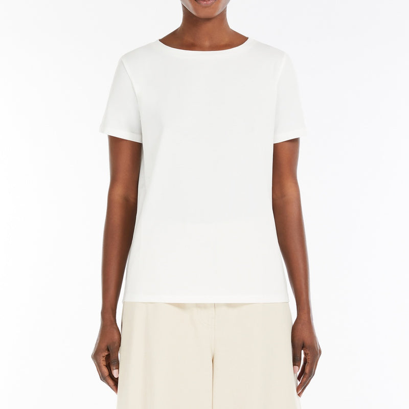 Stretch organic cotton T-shirt