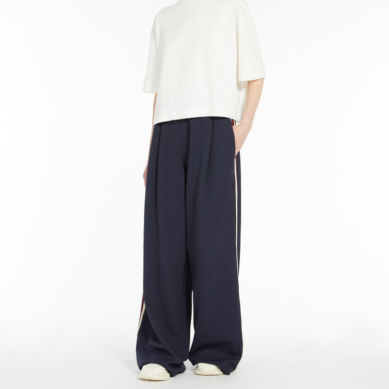 Cotton jersey and viscose T-shirt