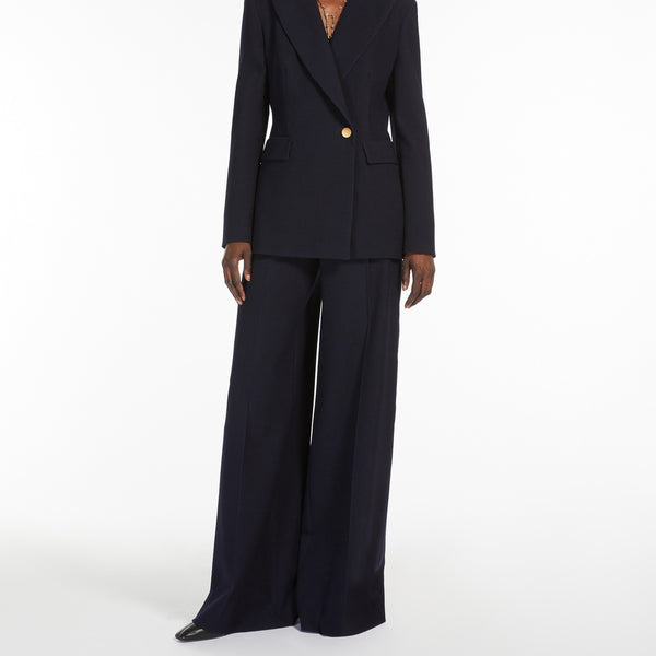 Wool cordonet trousers