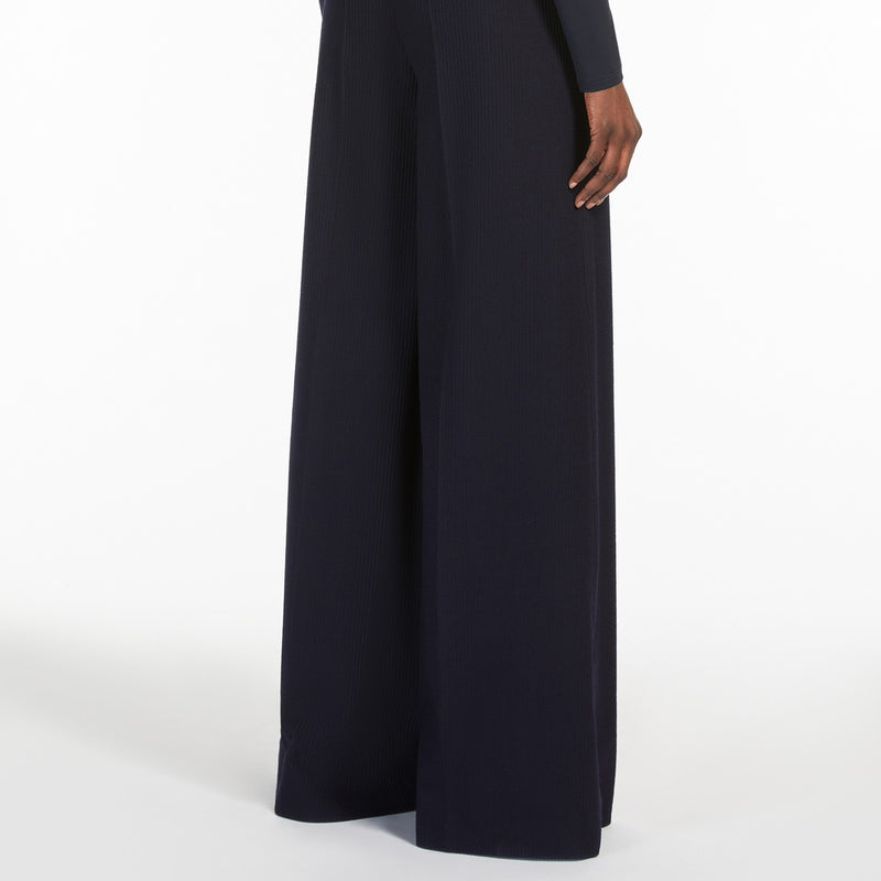 Wool cordonet trousers