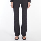 Slim-fit cotton trousers