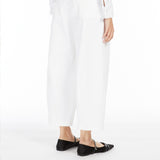 Cotton twill baggy trousers