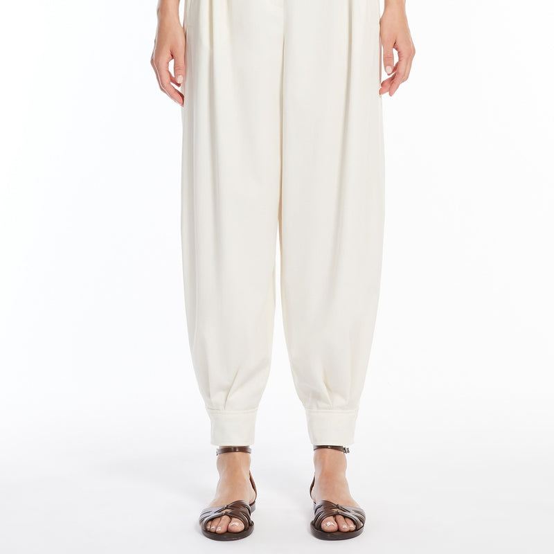 Flowing cotton trousers