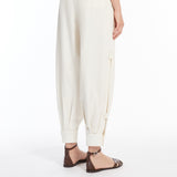 Flowing cotton trousers