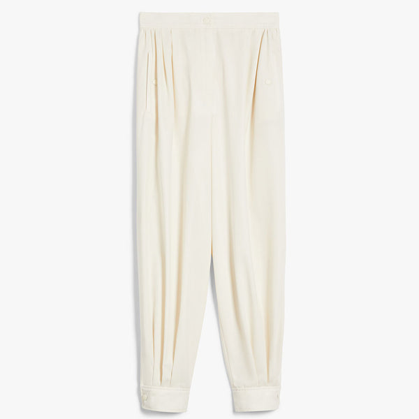 Flowing cotton trousers