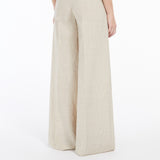 Wool wide-leg trousers